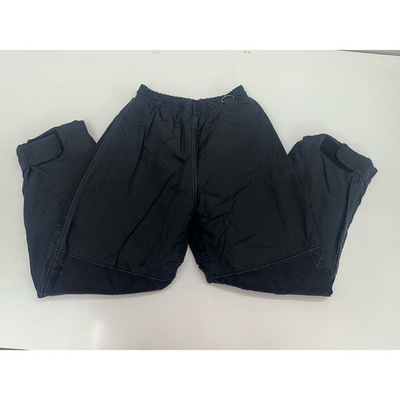 Drift Boardwear Childrens Snow Pants Youth Medium Black Waterproof Coated Ski - Picture 1 of 10